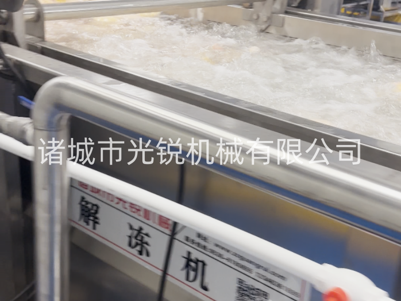 凍鴨加工不用愁！一站式解凍清洗分割流水線，效率翻倍！